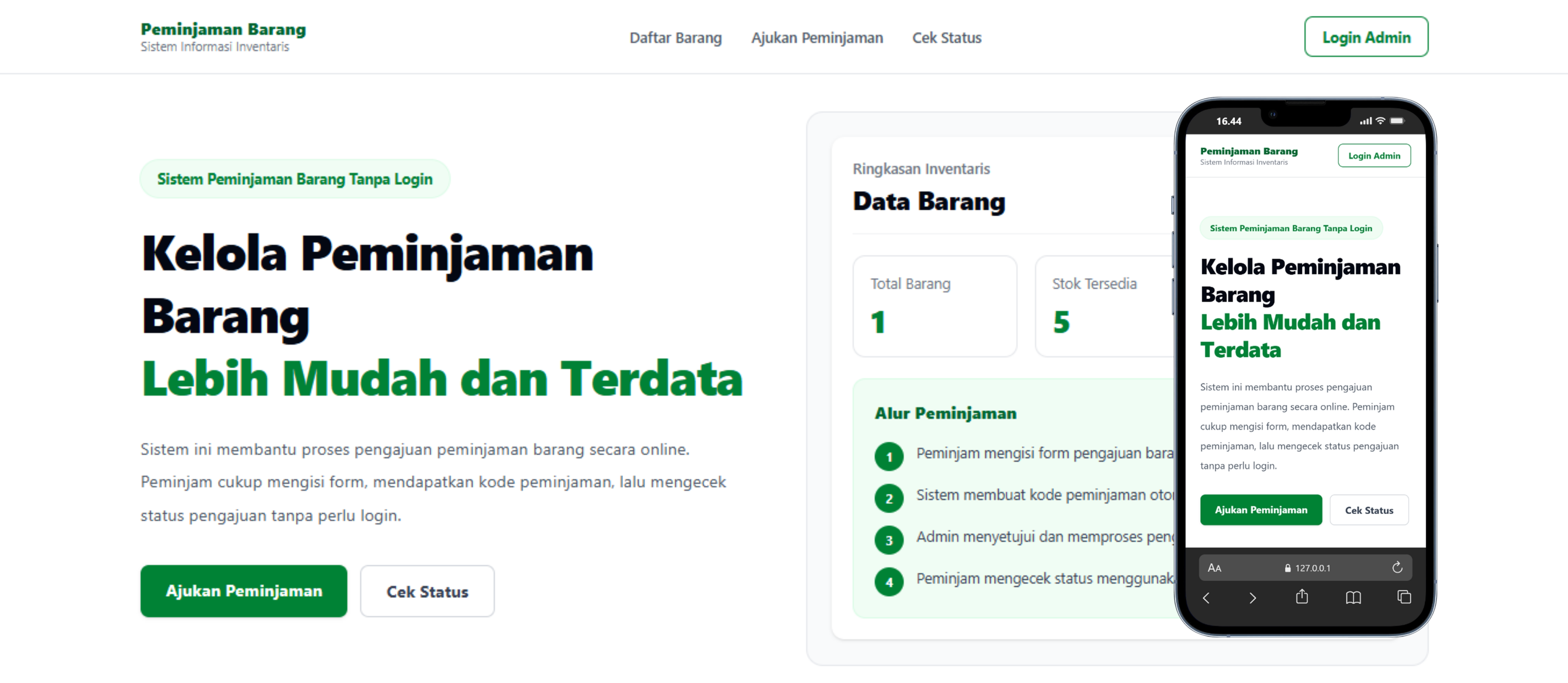 Screenshot Peminjaman Barang