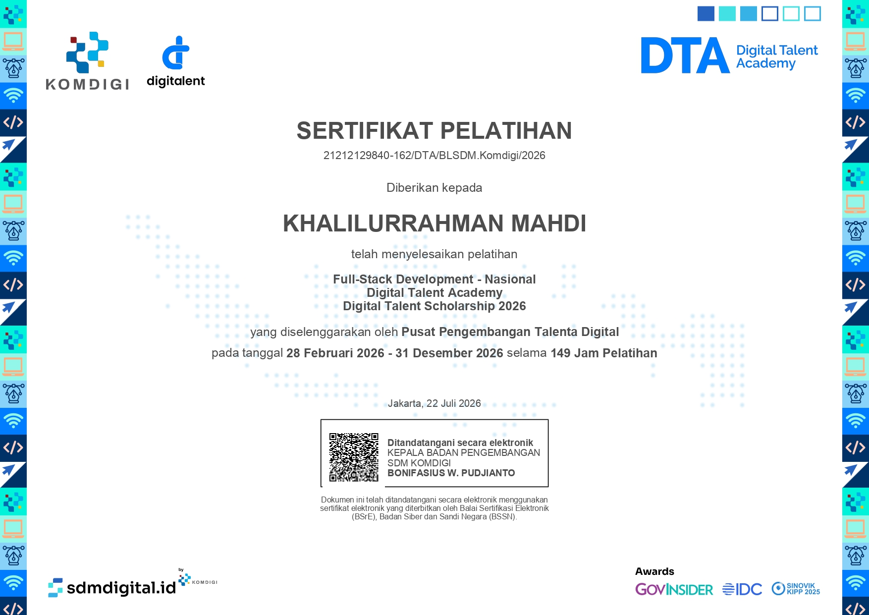 Full-Stack Development - Nasional