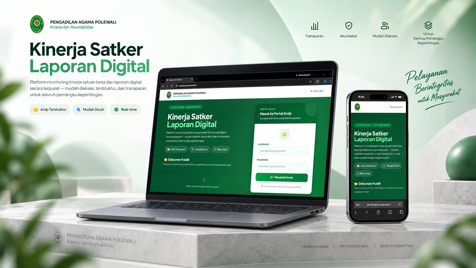 Kinerja Satker Laporan Digital